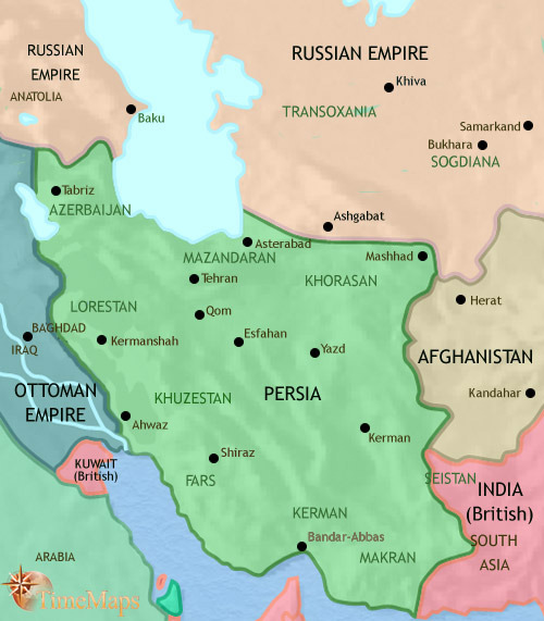 ایران تا ۱۹۱۴ میلادی