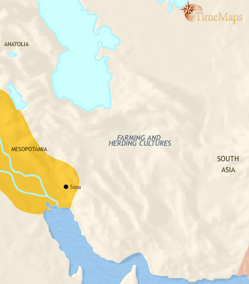 ایران تا ۲۵۰۰ قبل از میلاد